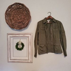 VINTAGE JONES SPORT ARMY JACKET SZ SM